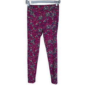 LuLaRoe Women`s Floral Paisley Pink Purple Pattern One‎ Size
